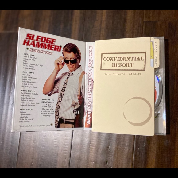 Media Sledgehammer Dvd Season One Poshmark